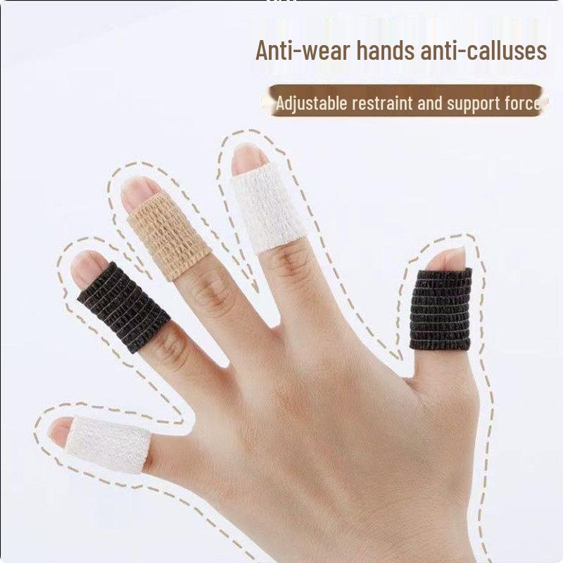 Student Finger Protector: Self-Adhesive Cartoon Pattern Bandage for Non-Slip Writing