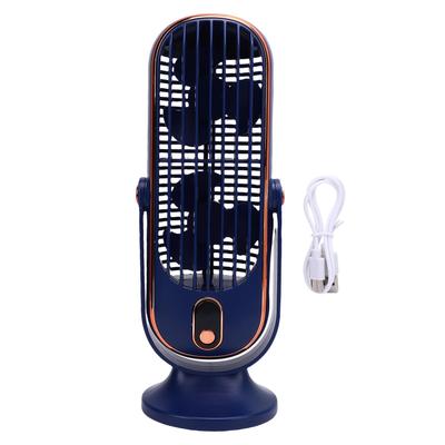 Stolní věžový ventilátor 5 rychlostí Bezuhlíkový motor USB dobíjecí Přenosný stolní ventilátor pro domácí kancelář kuchyň