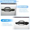 Door Handle Cover Protector for Chevrolet Trax 2024-2025 Glossy Black