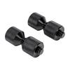 1 Pair Two Hole Flange Alignment Pins Aluminum Alloy Double Hole Flange Pins for Automotive System Mechanical Assembly
