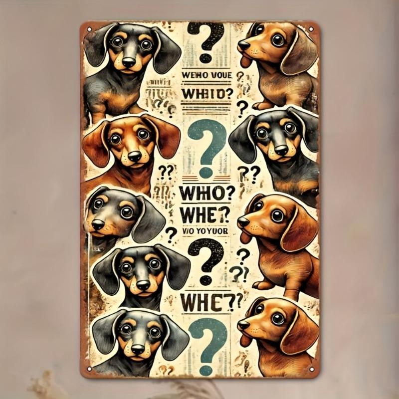 Animal Shelter Vintage Metal Sign Pet Rescue Wall Decor 20x30cm