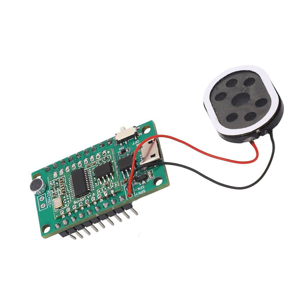 AI Intelligent Voice Recognition Module Offline Speak Control Development Board Onboard Micro USB