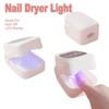 Rechargeable Timing Nail Dryer Light with Timer Gel Polish Dryer DIY Nail Gel