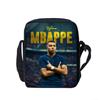 M-Mbappe Printed Shoulder Messenger Bag Handbag Football Star School Bags Phone Bag Football Sports Shopping Bag Best Gift