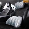 Memory Foam Ergonomic Car Seat Cushion & Breathable Lumbar Support Pillow