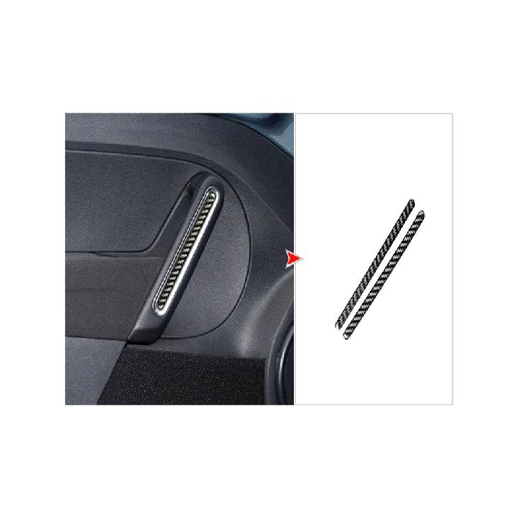 Autozubehör Innenausstattung Kohlefaser Getriebe Panel Hebeplatte Warten Schwarze Aufkleber Dekorative Für Volkswagen VW Käfer