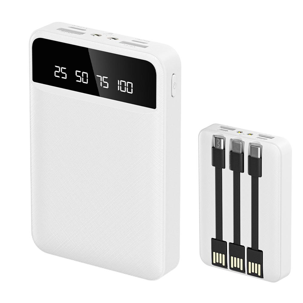 Buy 15000mAh Fast Charging Power Bank Case 5V Wire DIY PowerBank USB