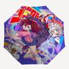 1pc Outdoor Umbrella with Demon Slayer Characters, Automatic Opening/Closing, Portable 3-Fold Design, 8-Rib Iron Frame - Perfect Gift for Fans, T