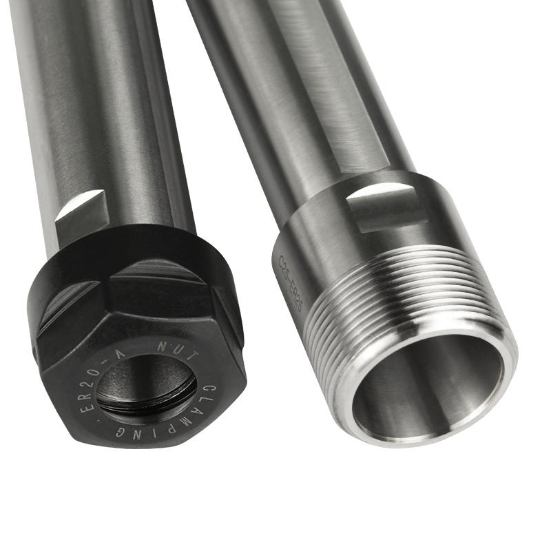 1 Stück SL12-ER11A/SL16-ER20A/SL20-ER20/SL32-ER32-100L Drehmaschine mit seitlich montiertem geradem Schaft ER-Verlängerungsstange Bohrerverlängerungsstange