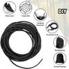 Elastics Rope Elastic Rubber Bands Sewing Tape Material Accessories DIY Apparel Supplies Arts Crafts Tent Home Belt Bra Hair Tie