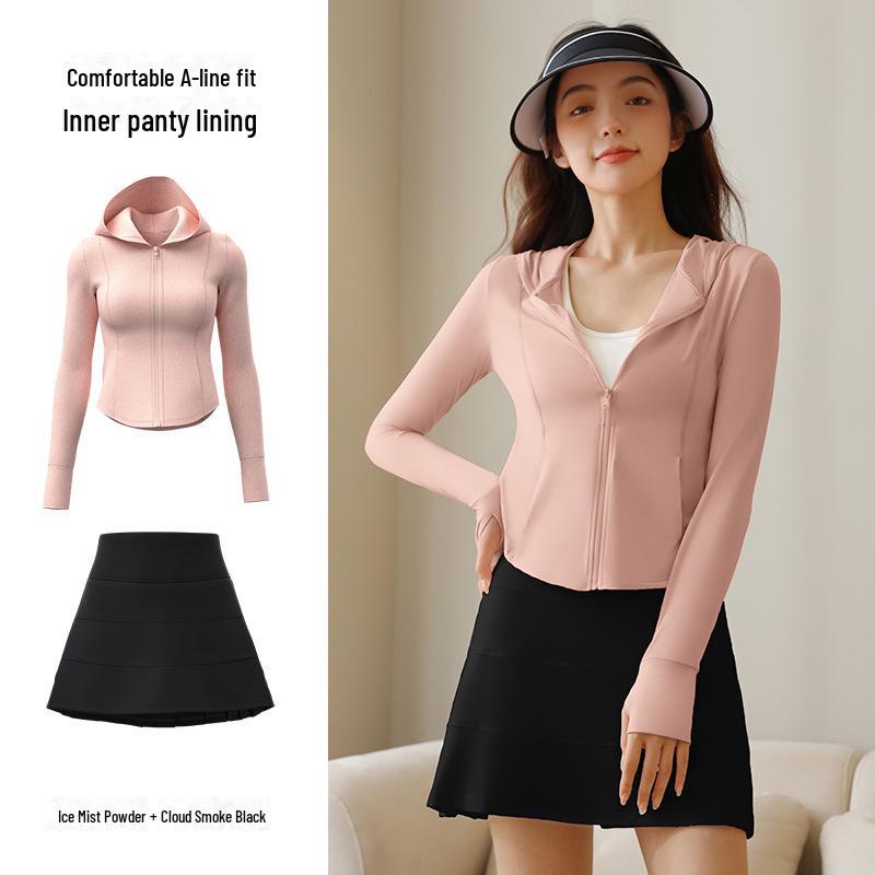 

Женский летний дышащий костюм Juyitang с защитой от ультрафиолета M