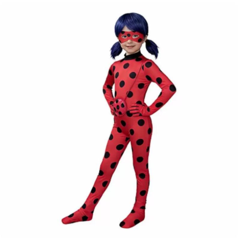 Fantasia Joaninha Reddy fantasia anime joaninha menina cos crianças milagre Mi Huankeqi fantasia de menina fantasia de performance