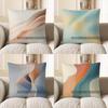 Home Decor Modern Wave Pattern Pillow for Home Decor Pattern Cushion Cover Suitable for Sofa Bedroom Car Pillow Cover