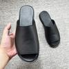 2025 new summer men's sandals Korean version of men's leather sandals breathable casual slippers sandals dual-purpose beach shoes tide