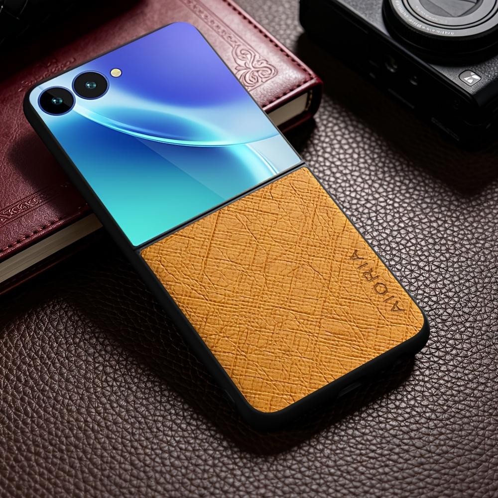 Phone Case: Minimalist Luxury Style Phone Case for Samsung for Galaxy Z Flip 8 7 FE 6 5 4 3 Scratch-resistant Protection for Galaxy Z Flip8 Case