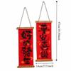 Red Chinese Calligraphy Pendants Mini Home Ornaments New Year Hanging Decoration  Home Decor