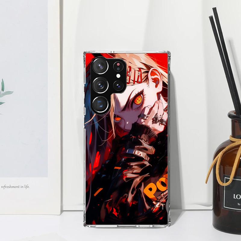 

C-Chainsaw Mans Power Phone Case For Samsung Galaxy S26 S25 Edge S24 FE S23 S22 Ultra S21 Plus S20 + Art Fundas Back Cover Galax Samsung S23 Ultra