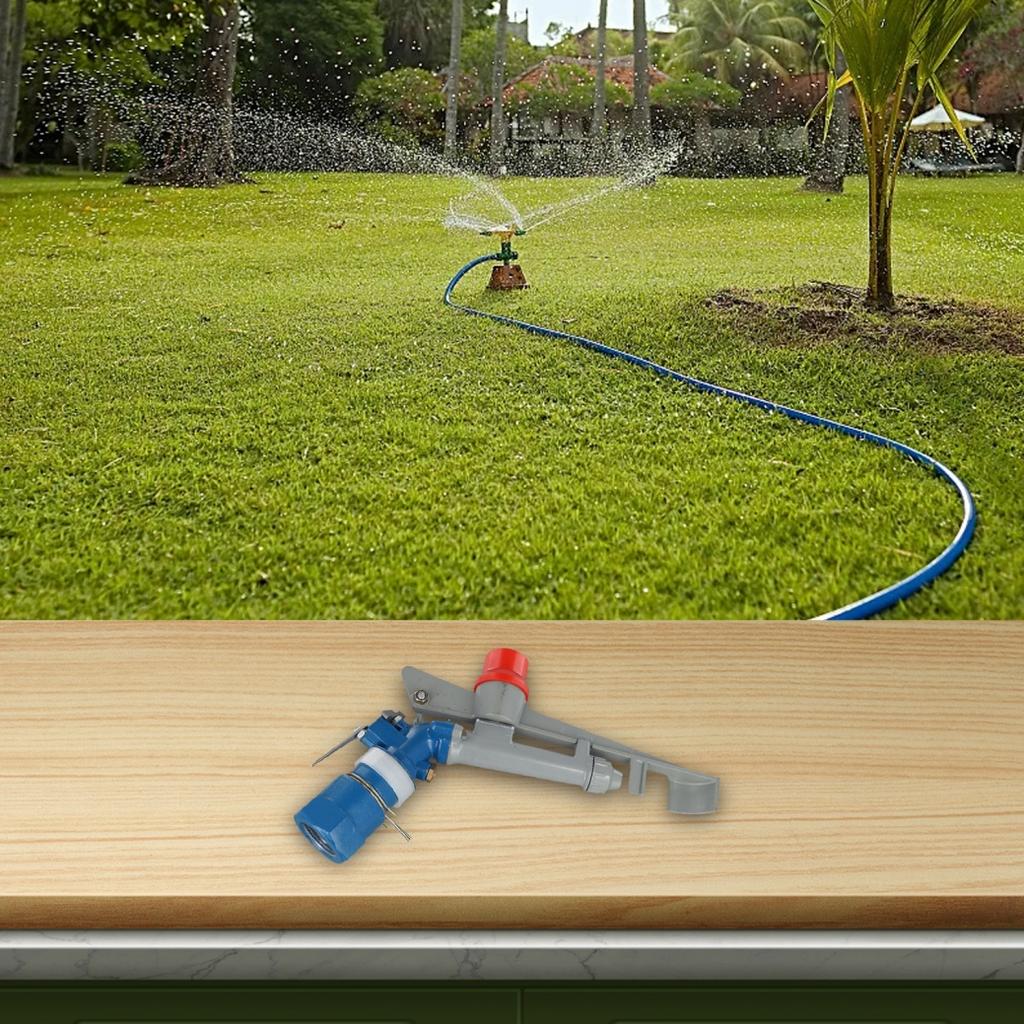 1 X 1 Zoll Bewässerungssprühgerät Sprinkler Großflächenbewässerungswerkzeug 35-40m