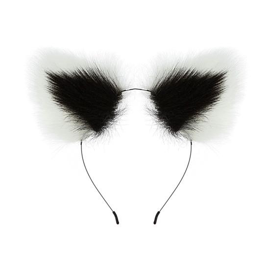 Plush Cat Ear Headband Durable Metal Hairband Versatile Design Hair Hoop Cosplay Props Hair Accessory