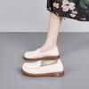 2025 Autumn Plus Size Women's Embroidered Non-Slip Soft Shoes, Sizes 35-42