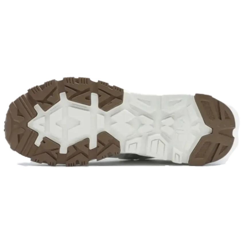 FILA Trek Abrasion Resistant Breathable Lightweight Height Increasing Low top Chunky Sneakers Men's White F12M422115FWW