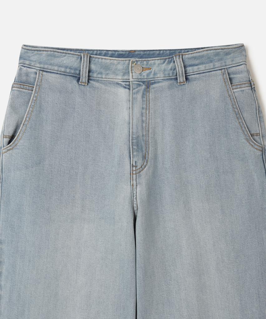247Silijeu Comfort Wide Denim Light Blue