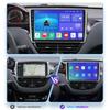 Hizpo 4G LTE Android 10.1 For Peugeot 2008 208 Series 2014-2018 Intelligent Multimedia Stereo Car NO DVD Player Navigation GPS Radio RDS WIFI DAB+