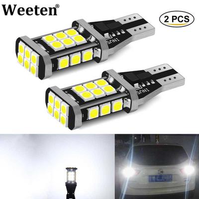 2 Stücke/1 pcW16W T15 Led-lampen 921 912 W16W LED Lampe 3030 SMD Canbus OBC Fehlerfreie LED Backup Licht Auto Rückfahrleuchte Xenon Weiß DC 12 V