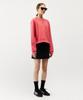 MAYOL Symbol Embroidered Mini Skirt_Black