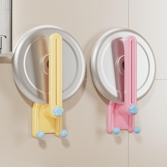 Wall-Mounted Hair Tie Holder Horizontal Vertical Hair Accessories Organizer Adhesive Hair Ties Ropes Bands Organizer for Bathroom Cabinet Bedroom Wall