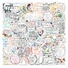 50/100PCS New Inspirational Classics Graffiti Stickers Wholesale Luggage Scooter Waterproof