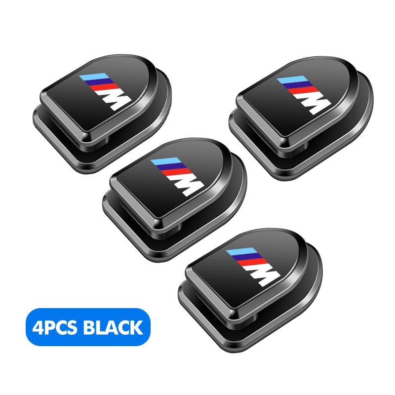 2/4pcs Car Paste Hooks USB Storage Hanger Interior Accessories For BMW M 1 3 4 5 6 7 Series X1 X3 X4 X5 G20 G38 F48 E36 E39 AD9
