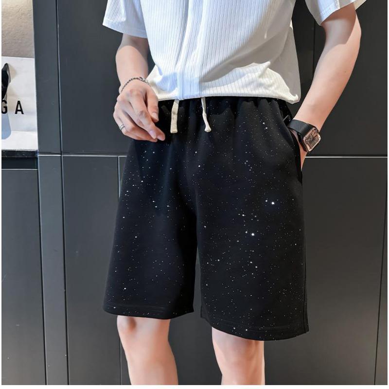 

Мужские летние модные спортивные шорты средней длины «Звездное небо» M