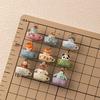 Cartoon Teacup Animal Series Pendant Necklace Cute Diy Fox Penguin Rabbit Panda Hedgehog 3D Pendant Jewelry Accessories