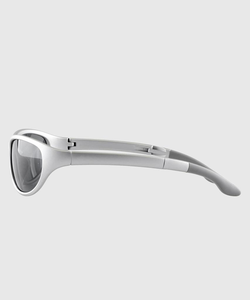 Tuditeo Tra Uv400 Gorpcore Foldable Lightweight Polarized Sunglasses C5 Photochromic Polarized Tint Silver