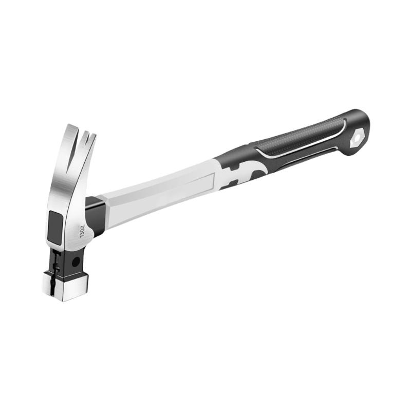 All Purpose Claw Hammer High Carbon Steel Body NonSlip Grip Enhances Strikes Force For Various Repair Applications