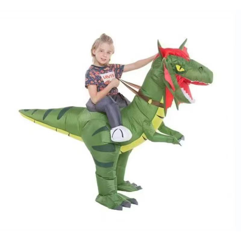 Dinosaur Inflatable Costume - Tyrannosaurus Rex Party Prop & Cartoon Decoration