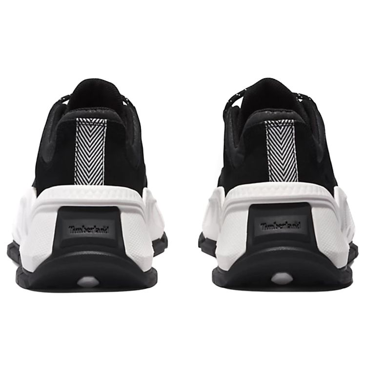 Timberland Tbl Turbo Synthetic Leather Slip Resistant Durable Low Top Sports Casual Shoes Women Sneaker Black White A5N1Z001