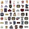 50/100PCS Dungeons & Dragons Stickers Cool Game Graffiti Sticker Scrapbook Luggage Laptop Guitar Car Bike Skateboard Toy