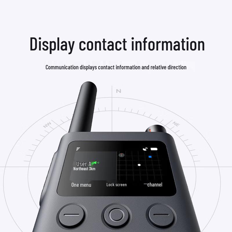 Xiaomi MI Digital Walkie-Talkie - High Power with HD Color Screen (CN version)