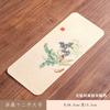 Miscellaneous Vegetables Rectangle Tea Table Mats Luxury Drink Coaster Household Dinner Table Cloth Mat Tea Ceremony Ornaments