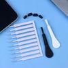 Cell Phone Charging Port Dust Plug With Cleaning Brush For 14 13 12 8 Pro Max Plus Type C Eearphone Cleaner Set