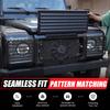 For Land Rover Defender 90 110 2004-2018 Aluminum alloy Car Front Grille Headlight Protection Mesh Cover Car Accessories