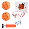 LATTCURE Basketball Hoop, Basketball Ring, Net, Toy Basketball Set, DoorWall Mount, Suction Cup Mount, IndoorOutdoor Use, Shooting Practice, for