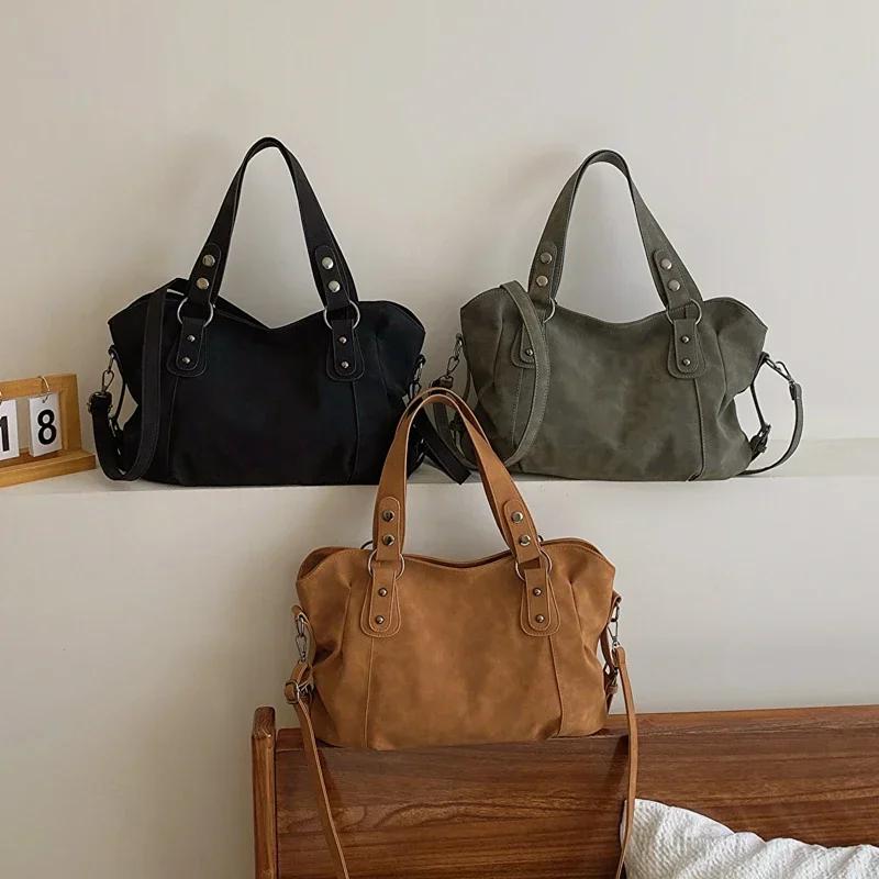 Fashion Solid Große Kapazität PU Tragetaschen Casual Weiche Heißer Verkauf Taschen für Frauen Nähgarn Reißverschluss frauen Handtaschen