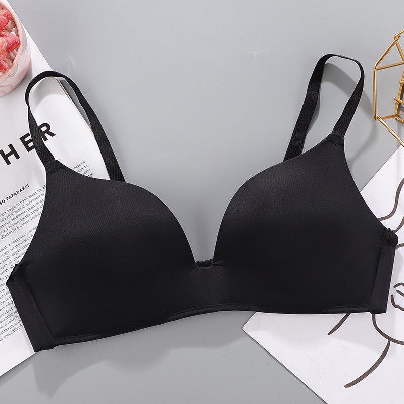 Women Seamless Bra Sexy No Wire Push Up Underwear Girls Students Breathable Thin 12 Colors Bras