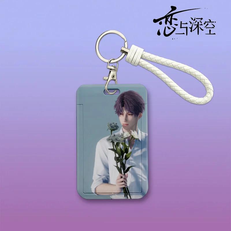 Love and Deepspace ID Card Holders Business Credit Card Protective Cover Case Organizer Gift Xavier Zayne Rafayel Caleb Sylus