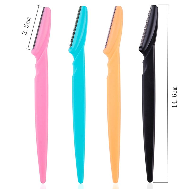 5/10/15Pcs Eyebrow Trimmer Safe Razor Face Body Hair Removal Shaver Blades Woman Eyebrows Shaping Knife Makeup Tools