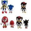 Cute 30cm Sonic Tails Plush Shadow The Hedgehog Knuckles Toy Super Sonic Soft Plush For Comfortable Snuggles