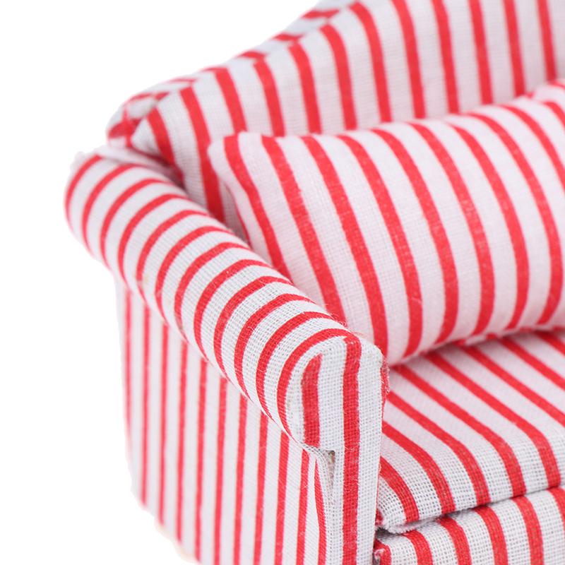 1/12 Miniature Sofa Doll House Furniture Living Room Accessorie For Kids Gift